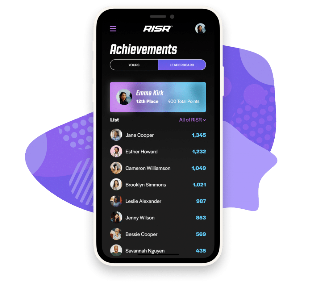 Join the community RISR app screenshot